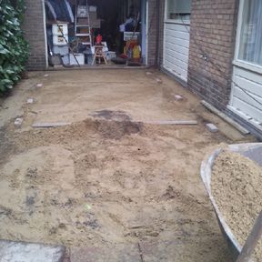 Terras aanleggen