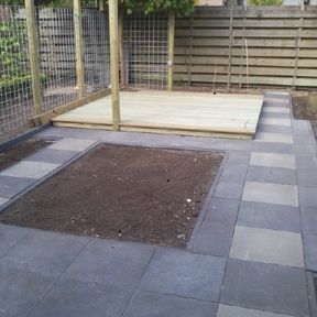 Moderne tuin